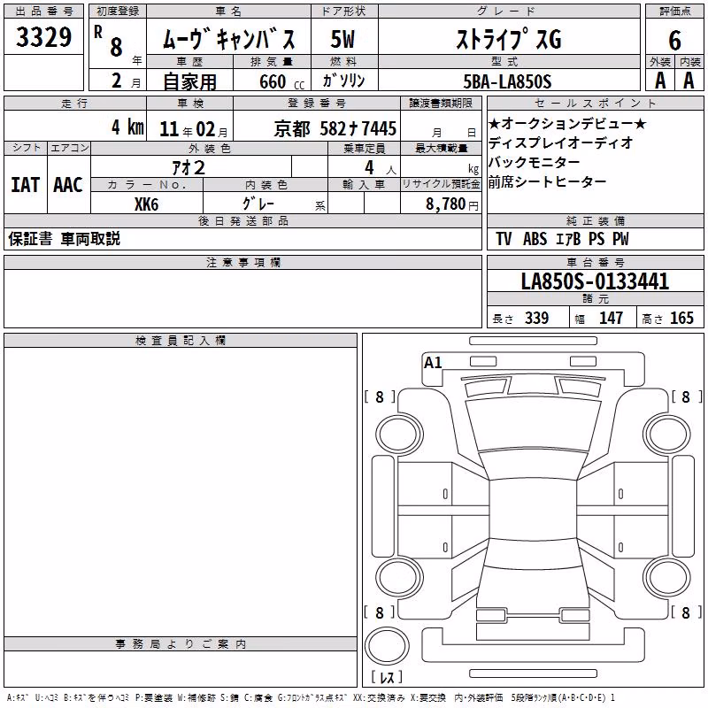 DAIHATSU MOVE CANBUS