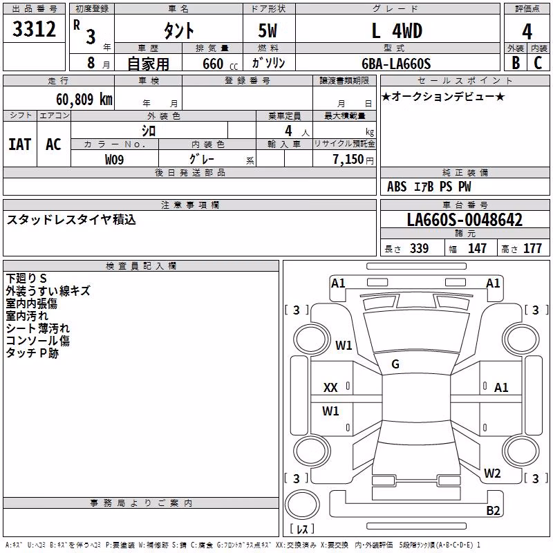 DAIHATSU TANTO