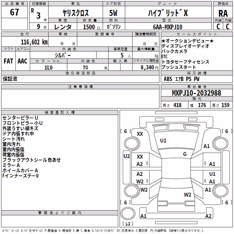 TOYOTA YARIS CROSS