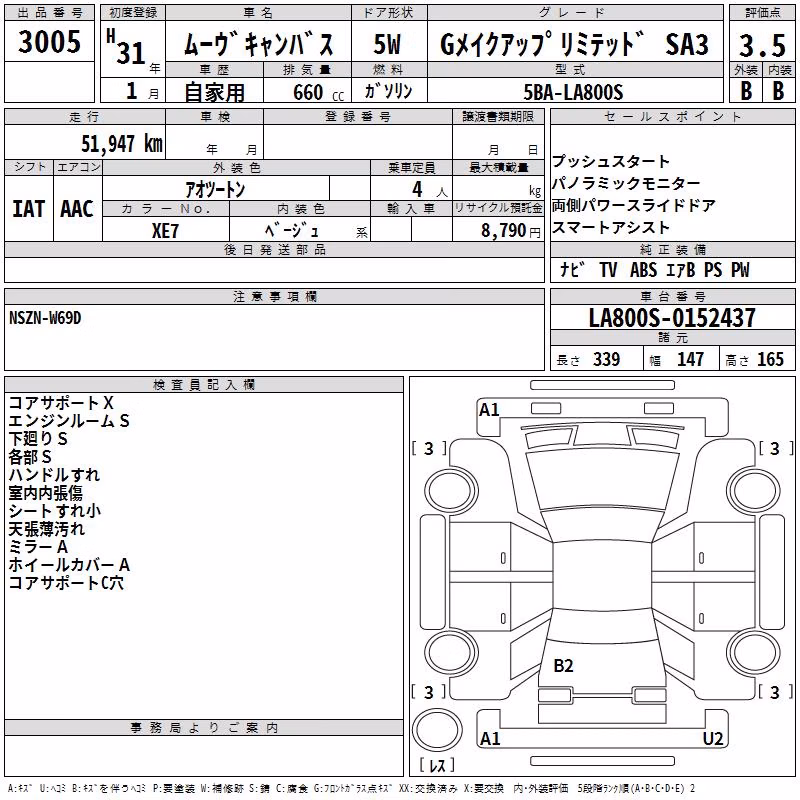 DAIHATSU MOVE CANBUS