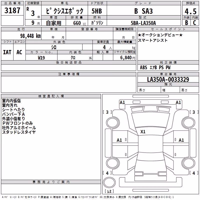 TOYOTA PIXIS EPOCH