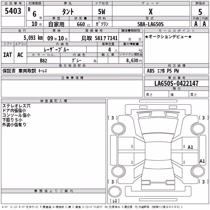 DAIHATSU TANTO