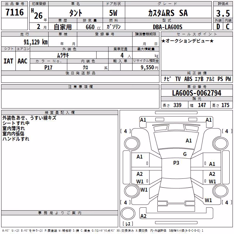 DAIHATSU TANTO