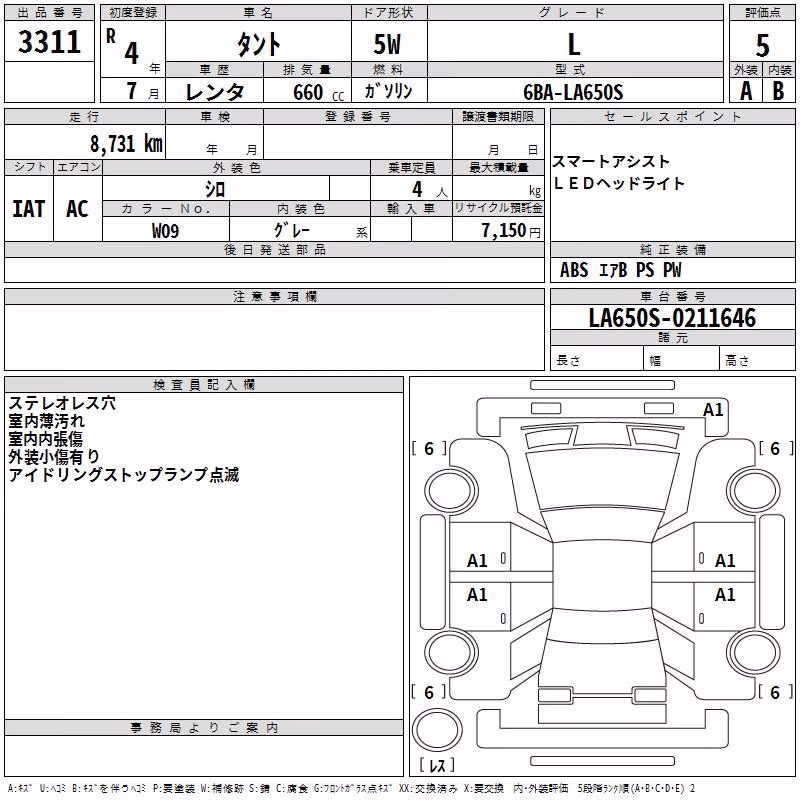 DAIHATSU TANTO
