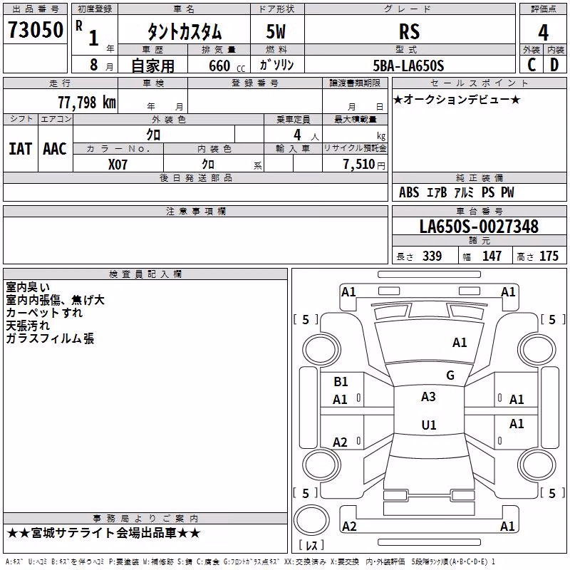 DAIHATSU TANTO