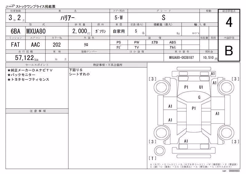 TOYOTA HARRIER