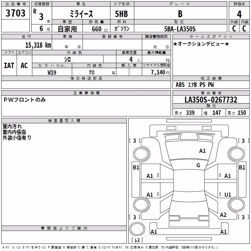 DAIHATSU MIRA E:S