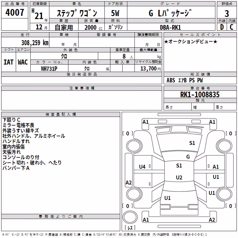 HONDA STEPWGN