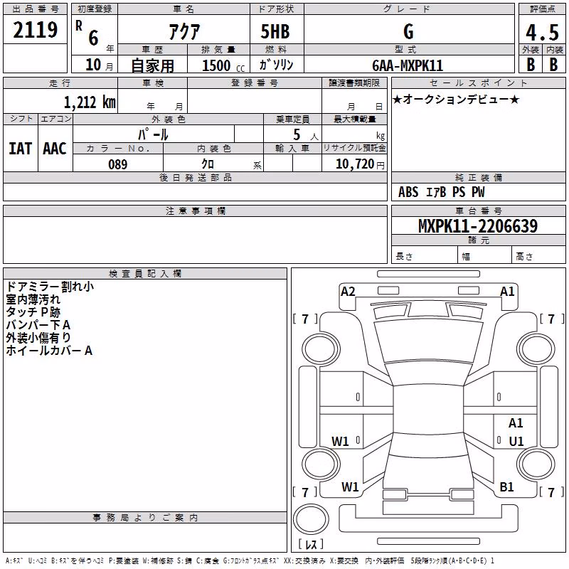 TOYOTA AQUA