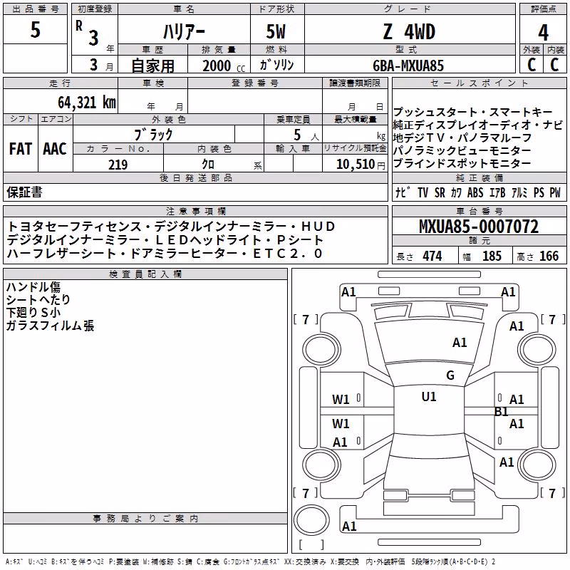 TOYOTA HARRIER