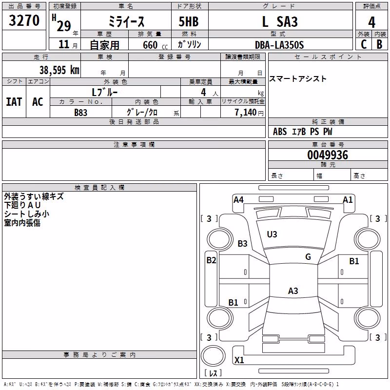DAIHATSU MIRA E:S