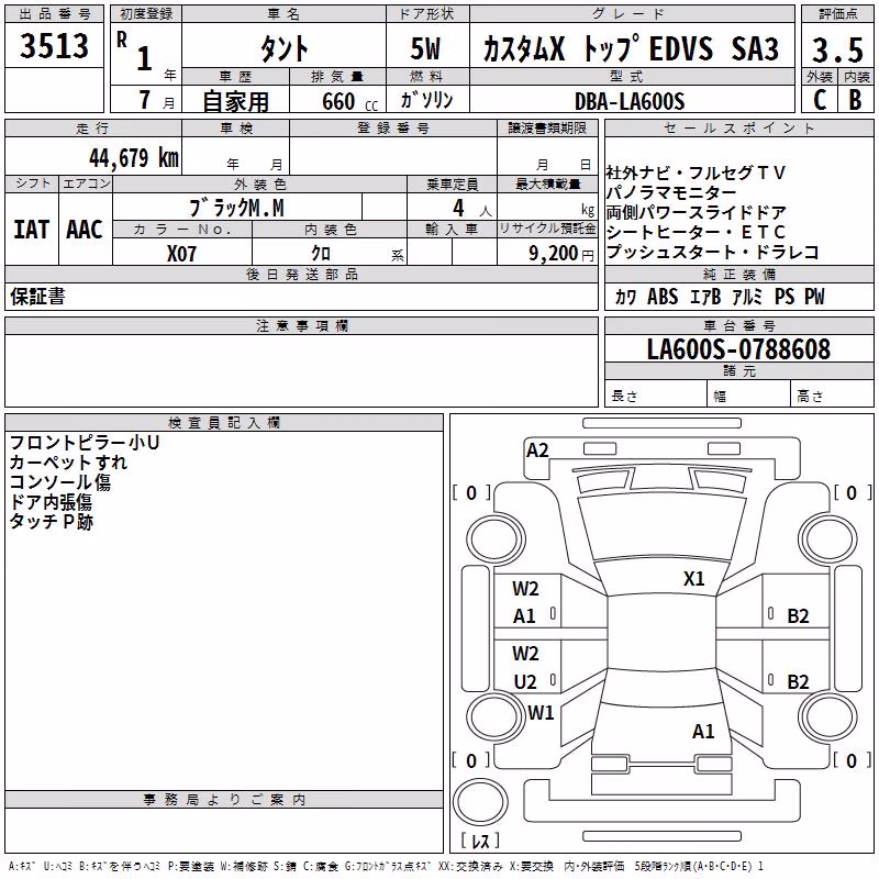 DAIHATSU TANTO
