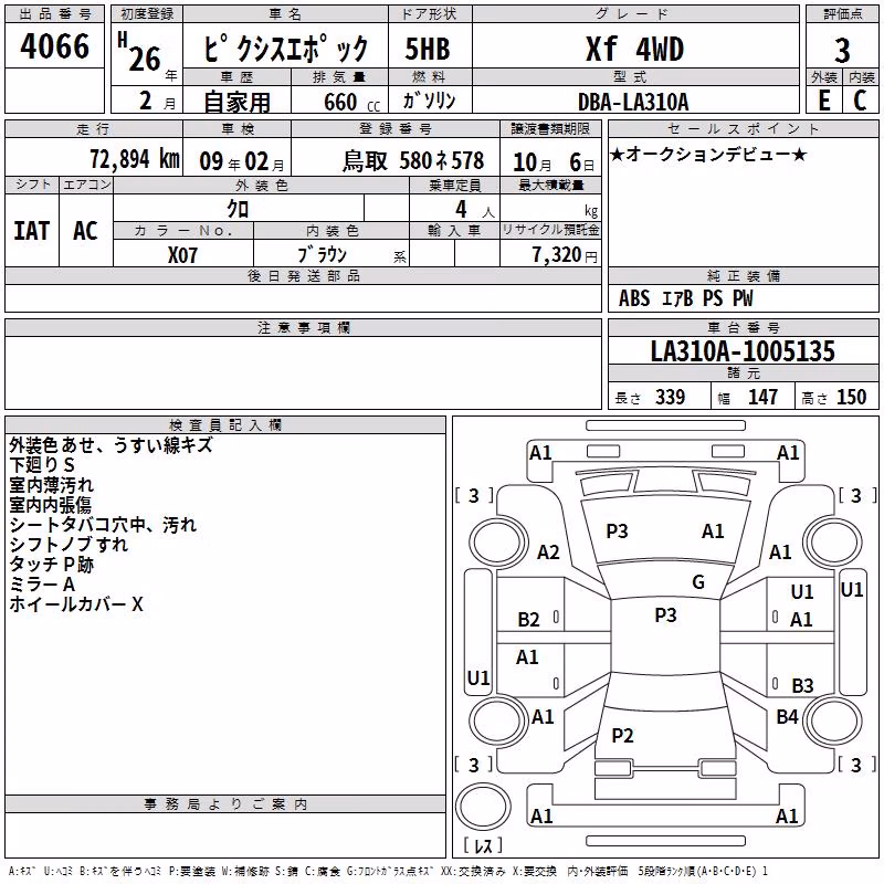 TOYOTA PIXIS EPOCH