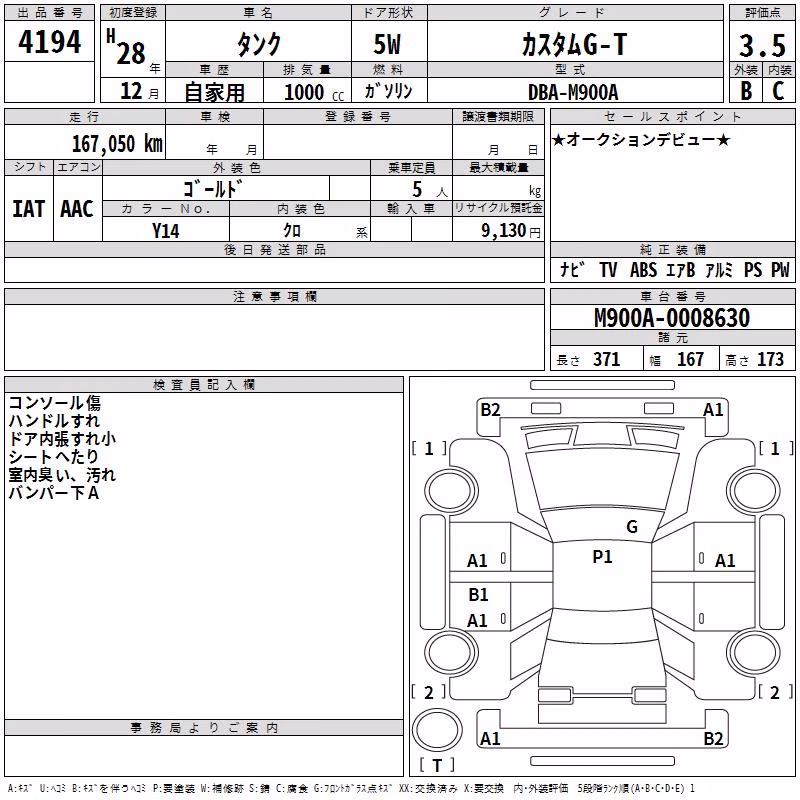 TOYOTA TANK