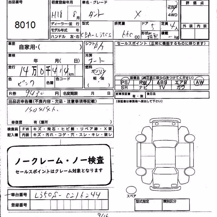 DAIHATSU TANTO