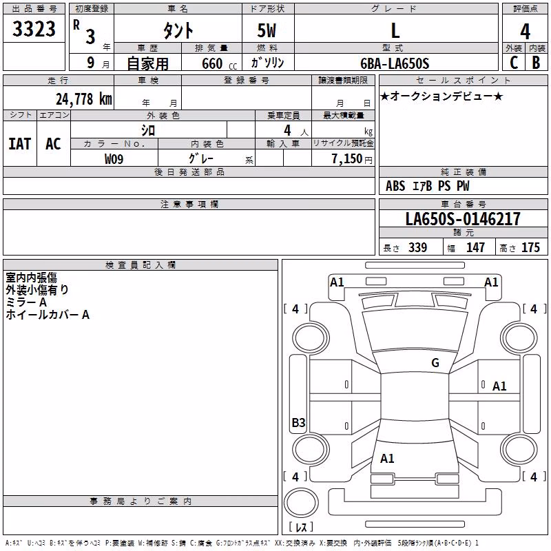 DAIHATSU TANTO