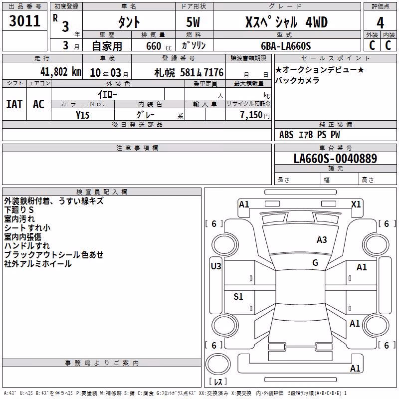 DAIHATSU TANTO