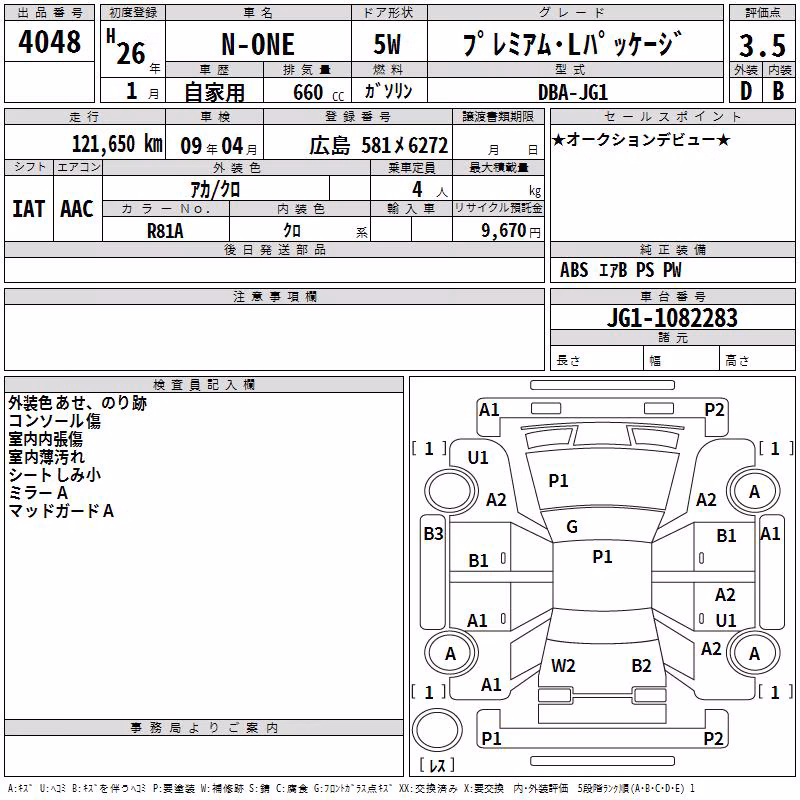 HONDA N-ONE