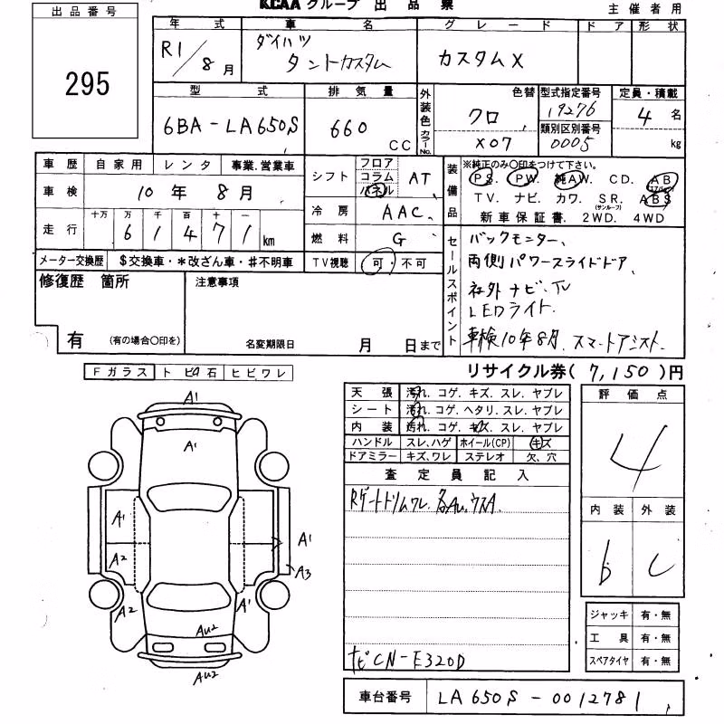 DAIHATSU TANTO