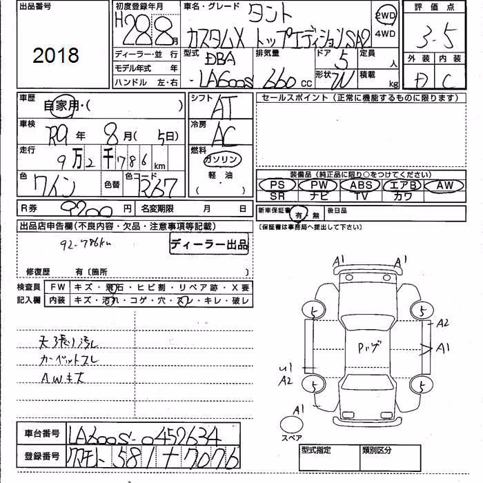 DAIHATSU TANTO