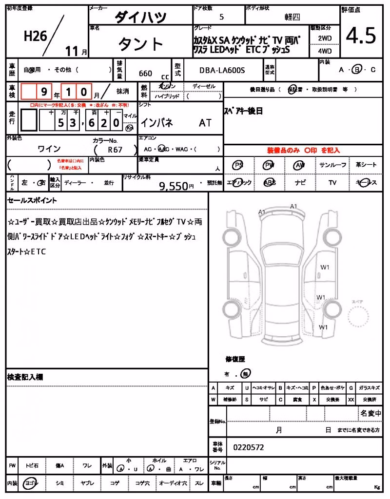 DAIHATSU TANTO