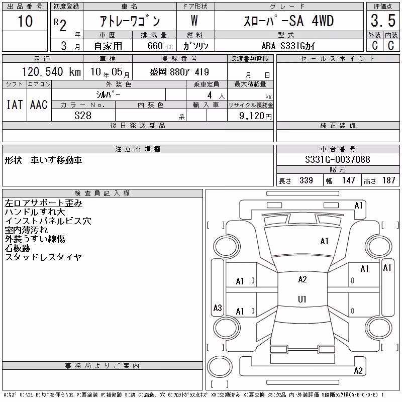 DAIHATSU ATRAI