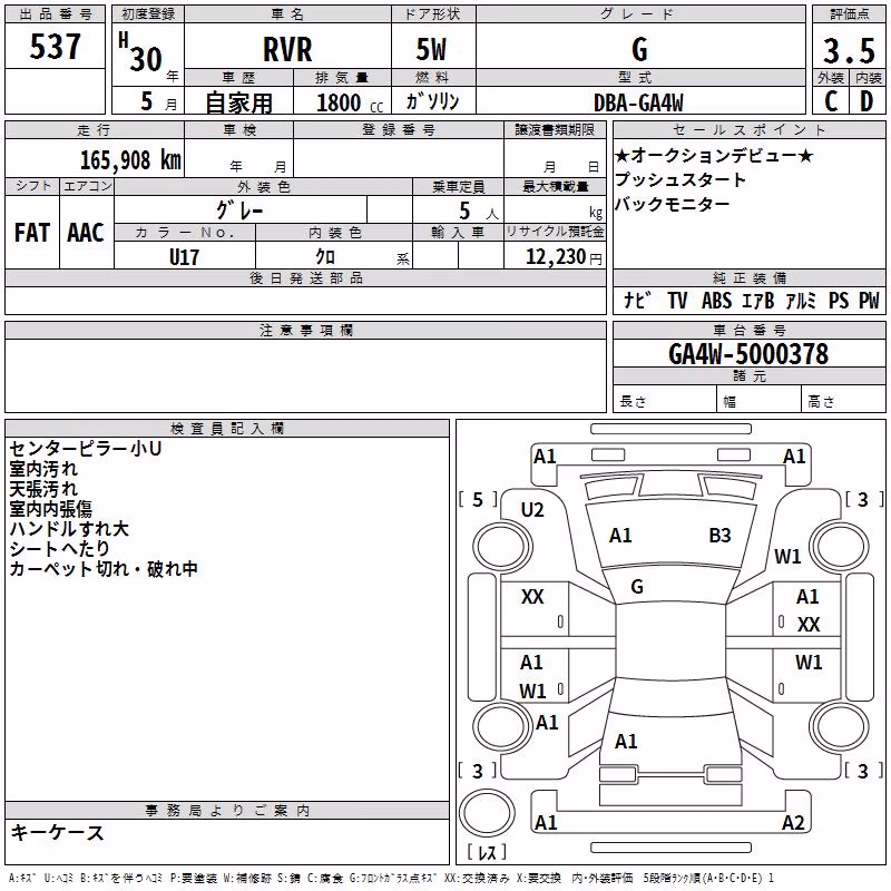 MITSUBISHI RVR