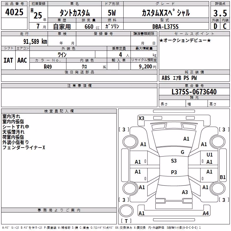 DAIHATSU TANTO