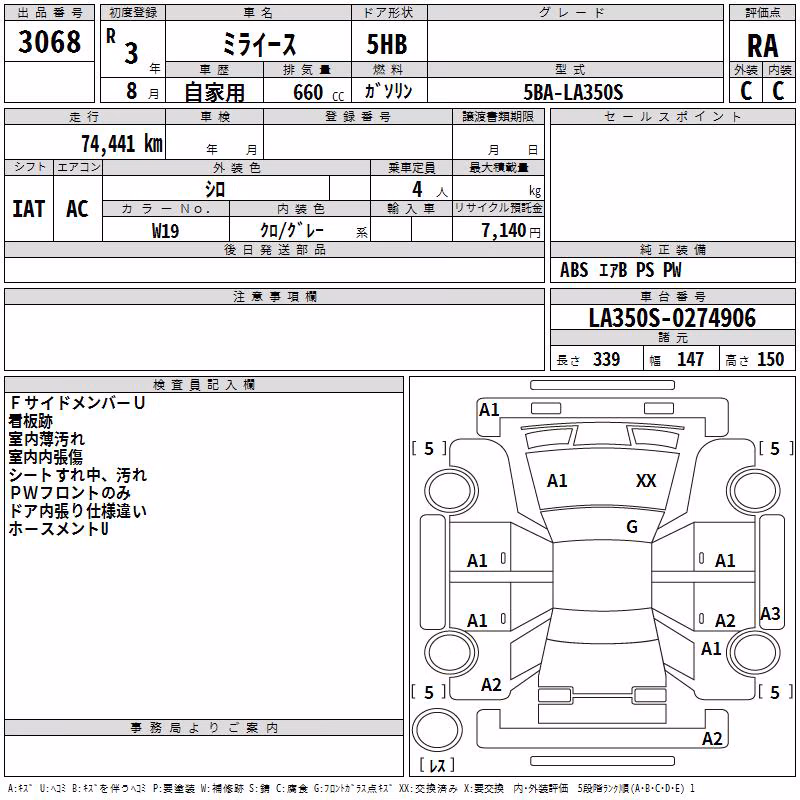 DAIHATSU MIRA E:S