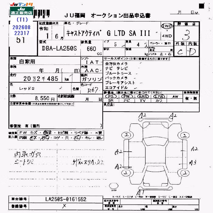 DAIHATSU CAST