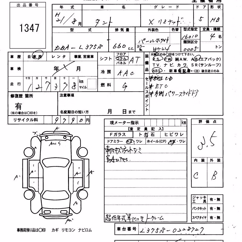 DAIHATSU TANTO