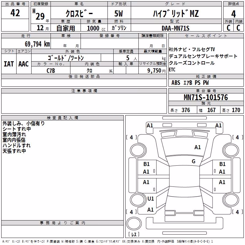 SUZUKI XBEE