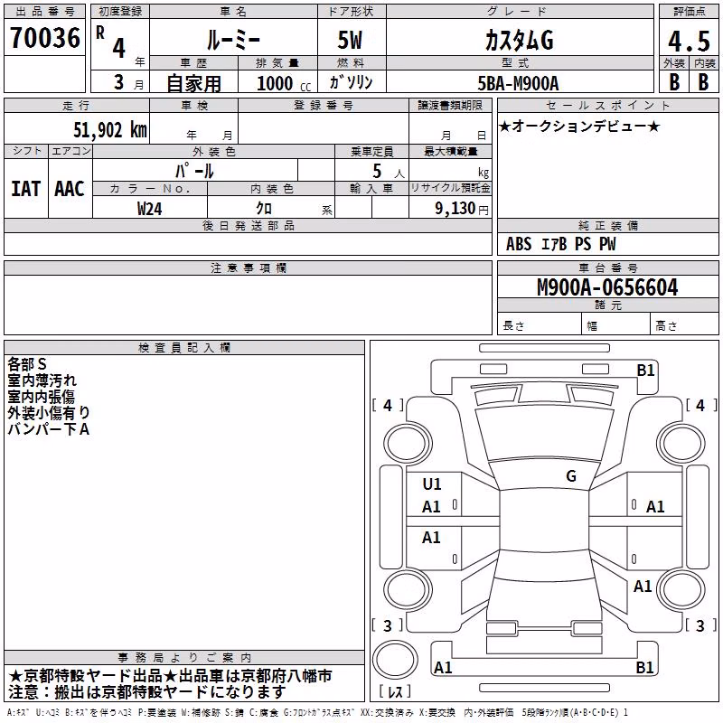 TOYOTA ROOMY