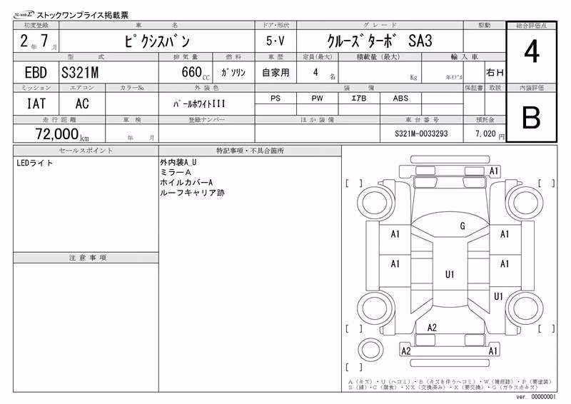 TOYOTA PIXIS VAN