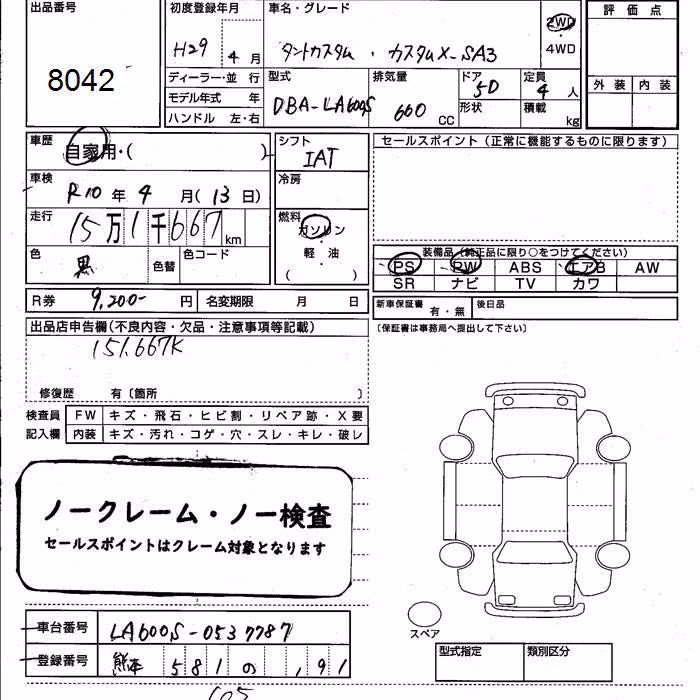 DAIHATSU TANTO