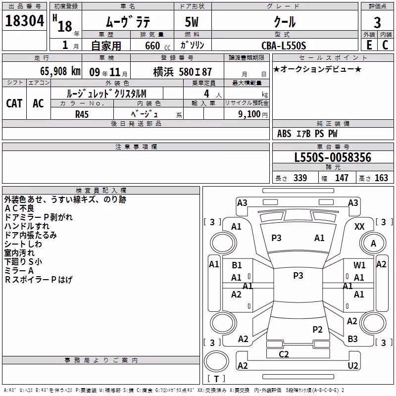 DAIHATSU MOVE LATTE