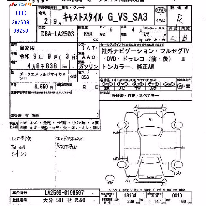 DAIHATSU CAST