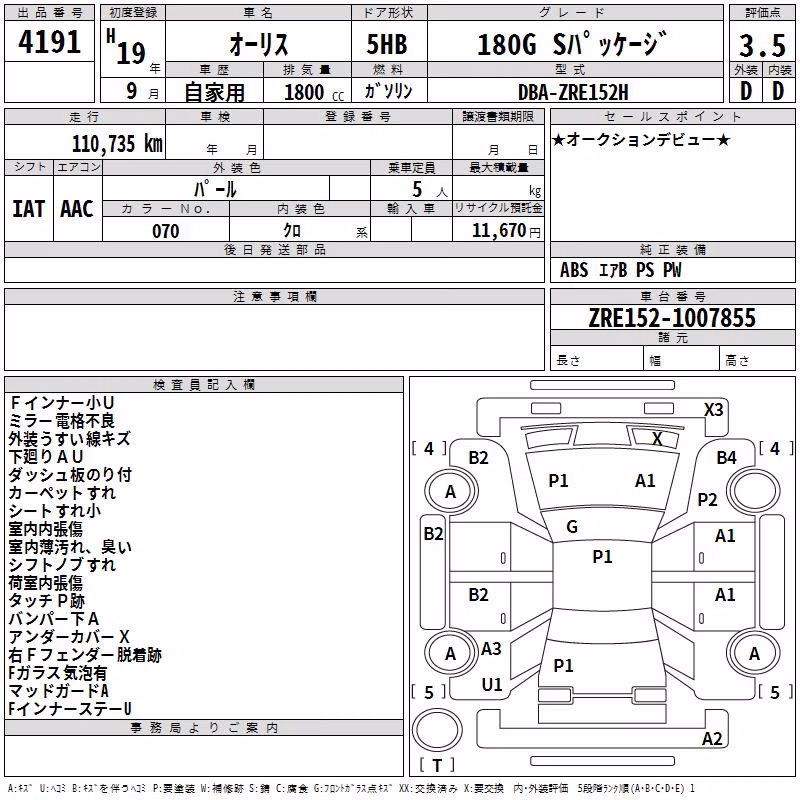 TOYOTA AURIS