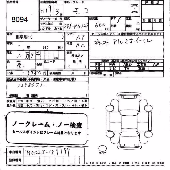 NISSAN MOCO