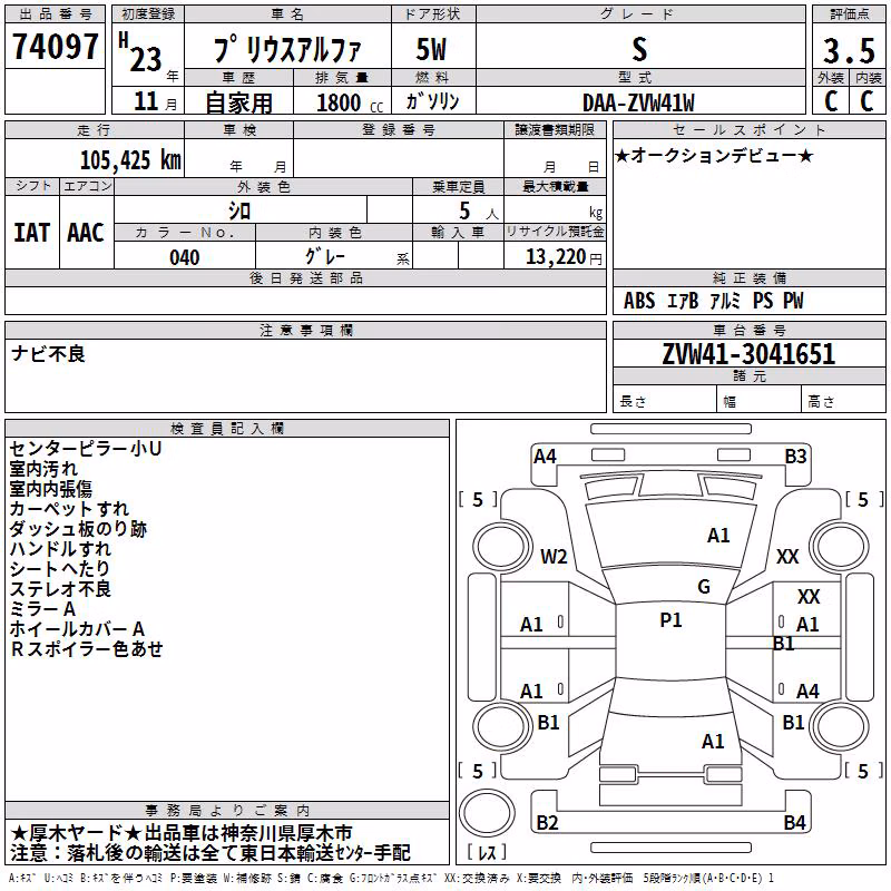 TOYOTA PRIUS ALPHA