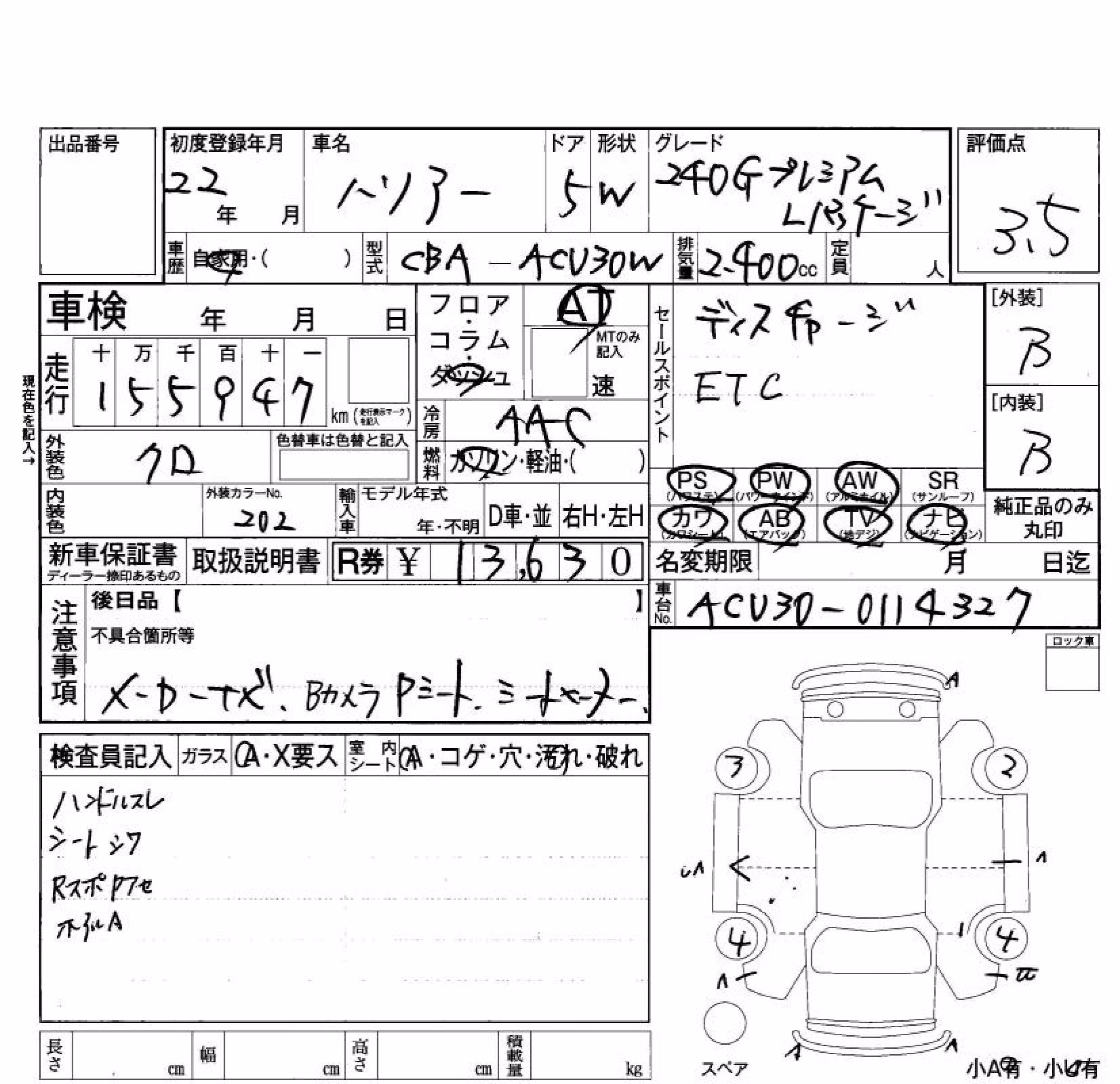 TOYOTA HARRIER