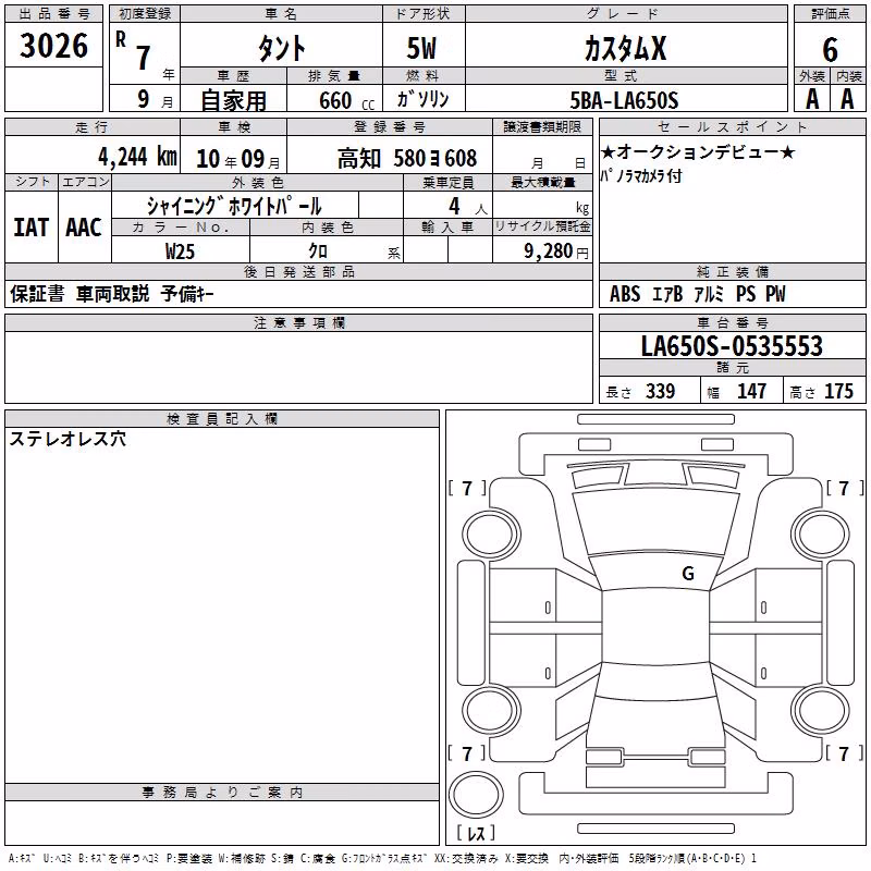 DAIHATSU TANTO