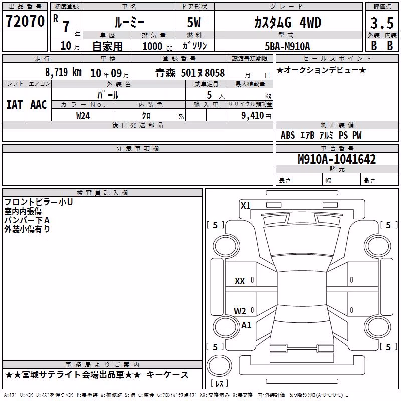 TOYOTA ROOMY