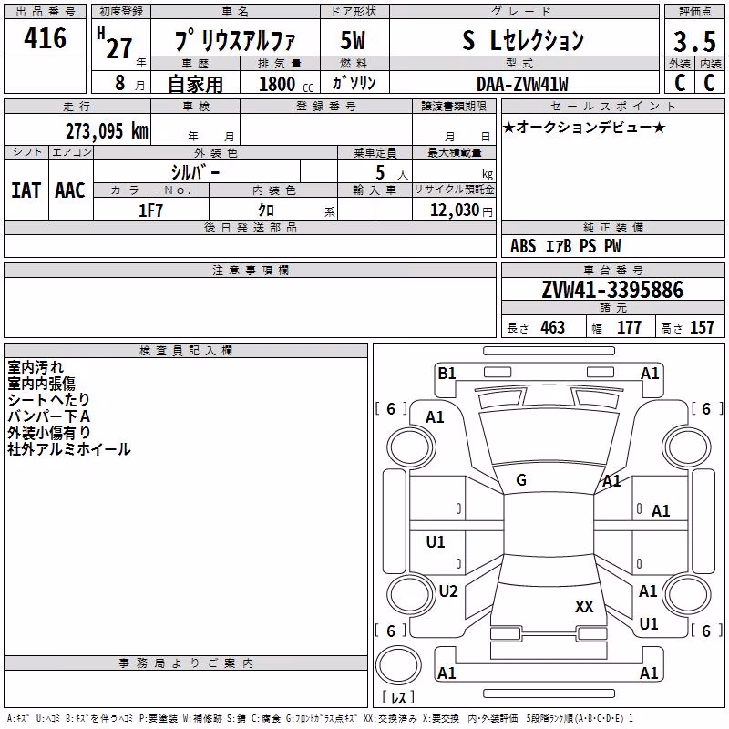 TOYOTA PRIUS ALPHA