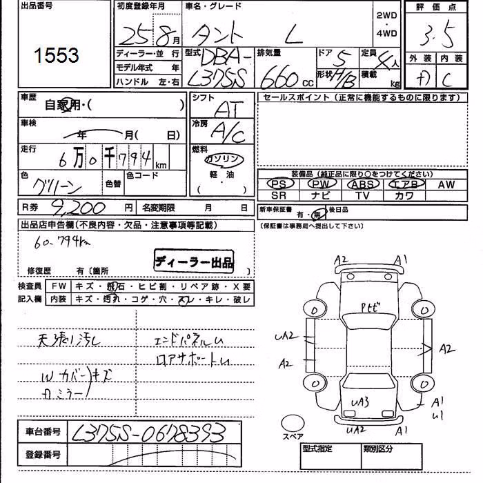 DAIHATSU TANTO