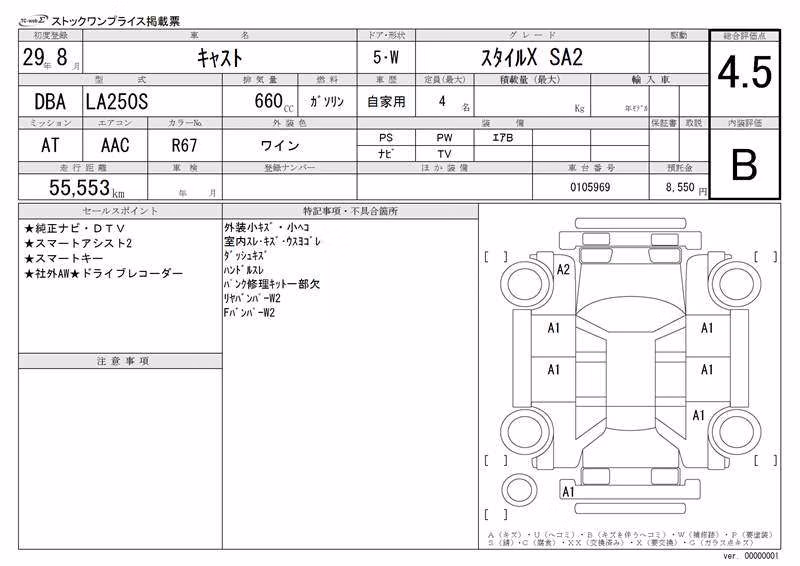 DAIHATSU CAST