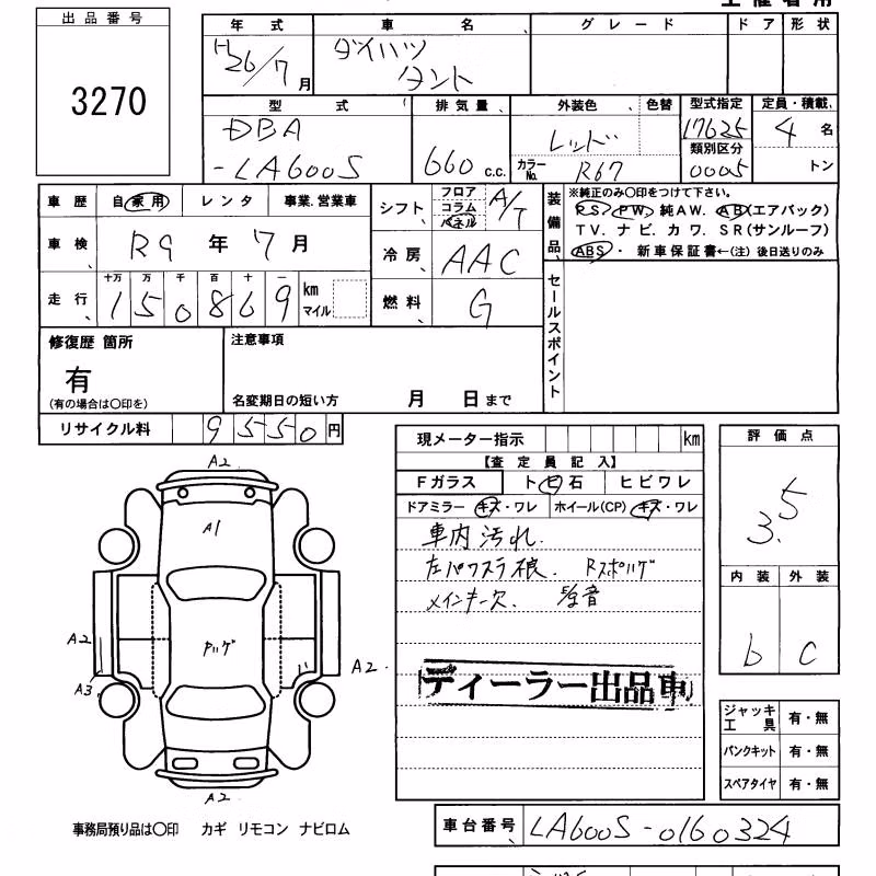 DAIHATSU TANTO