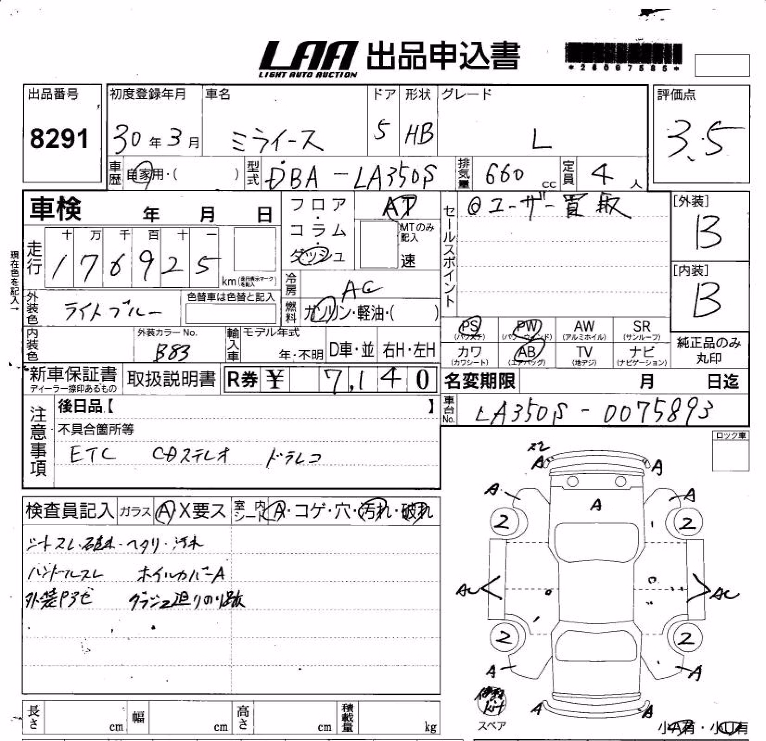 DAIHATSU MIRA E:S