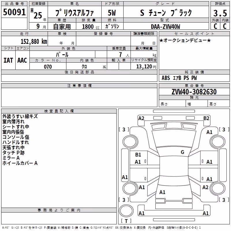 TOYOTA PRIUS ALPHA