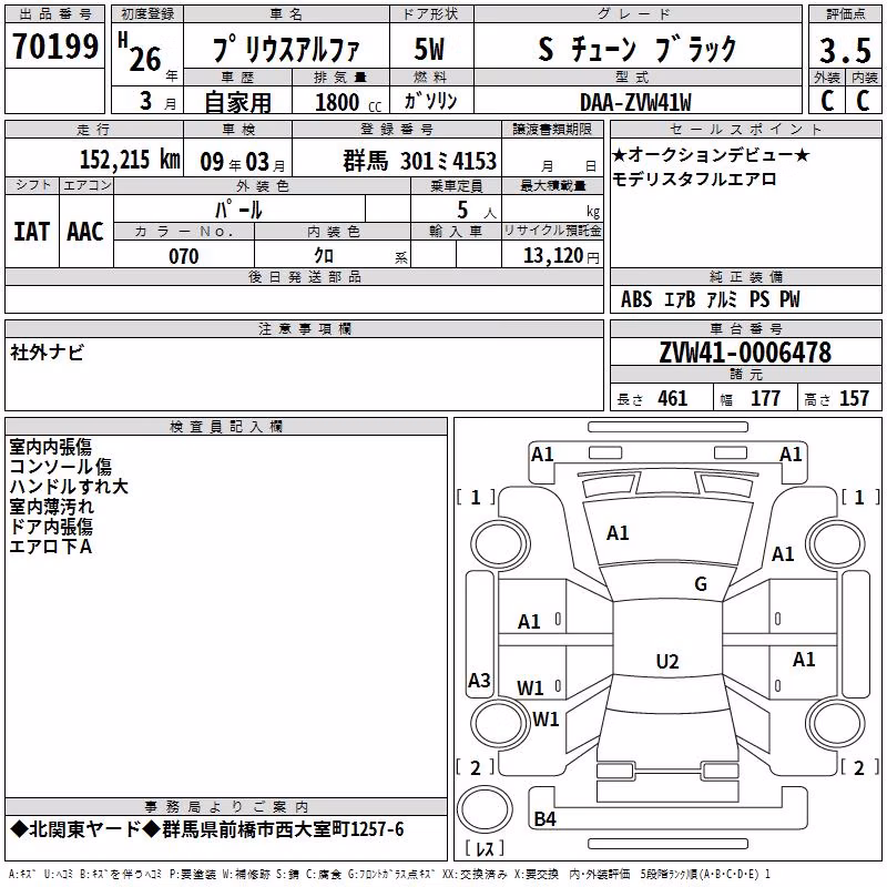 TOYOTA PRIUS ALPHA